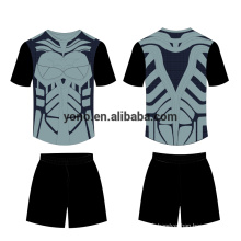 vierge nouveau design football jersey kit en gros football uniforme plus populaire uniforme scolaire